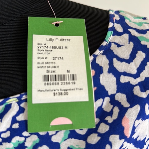 Lilly Pulitzer top with tag - Picture 2 of 6